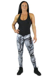 Snow Camo Full Length Bodysuit