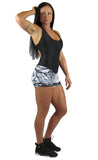Snow Camo Short Length Bodysuit