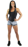 Snow Camo Short Length Bodysuit
