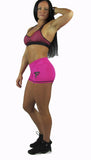 Fuchsia Thunder Short