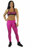 Fuchsia Thunder Legging